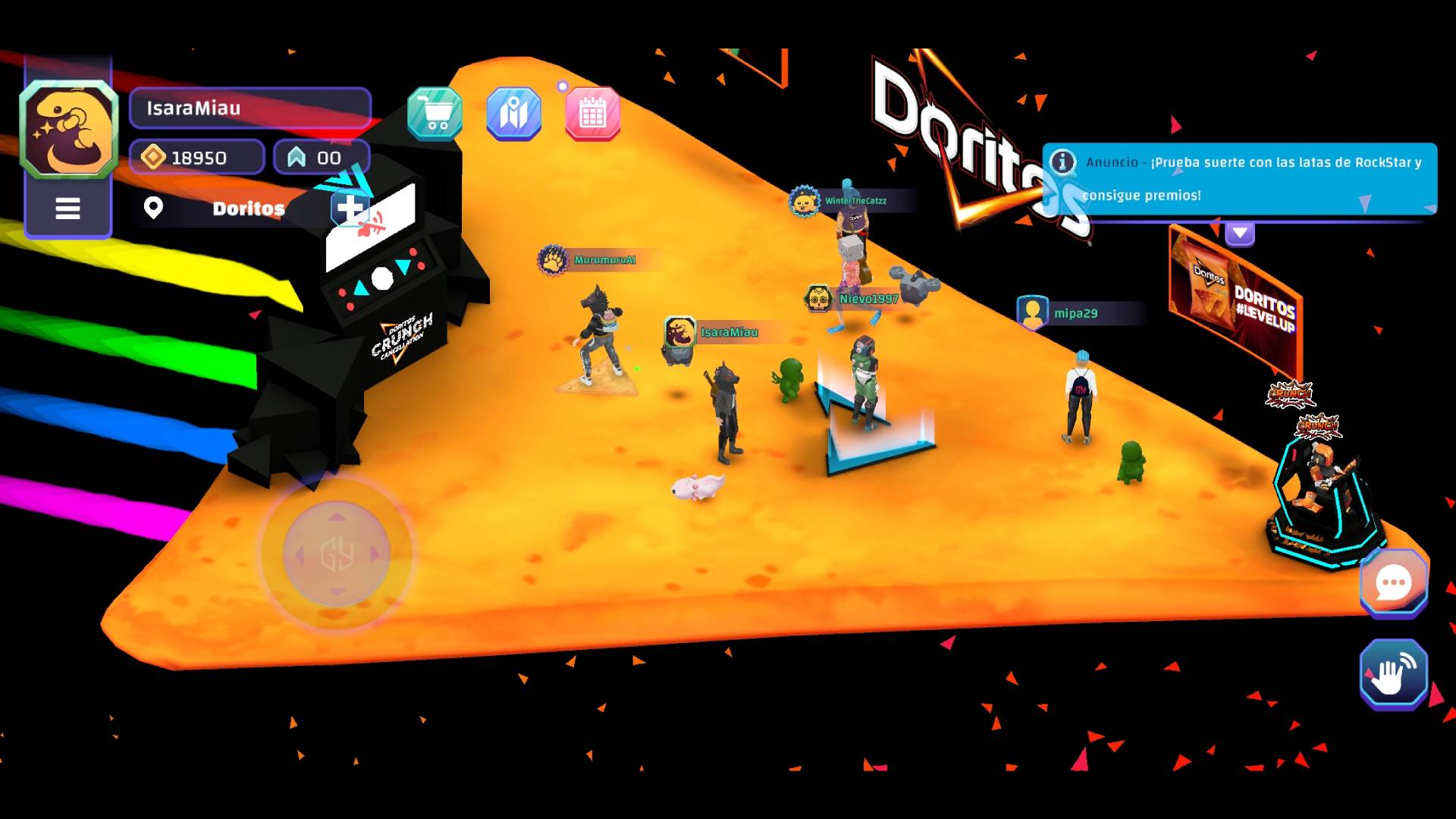 Doritos Crunch Cancelation game